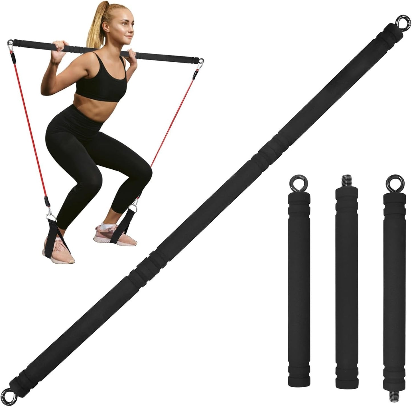 Barra de Pilates y musculación multifuncional